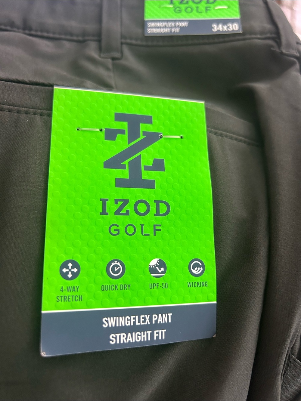 Men's Swingflex golf pants - Black
